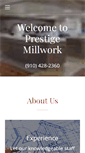 Mobile Screenshot of prestigemillworknc.com